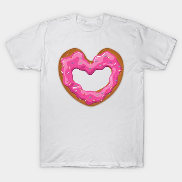 Donut Love T-Shirt by nickemporium1